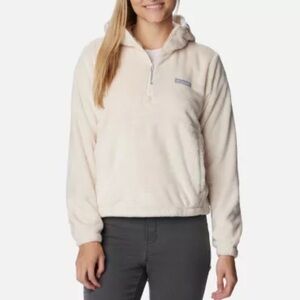 Columbia Fireside Fleece Hoodie Women Size medium